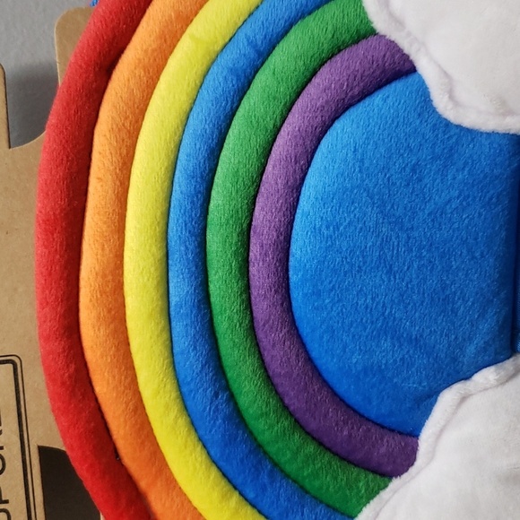 Pup Crew NWT Rainbow and Clouds Adjustable Dog Costume, M/L - Picture 3 of 8